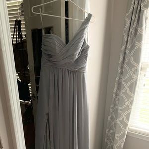 Wtoo gray bridesmaid dress